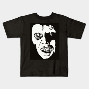 Pazuzu (Black & White) Kids T-Shirt